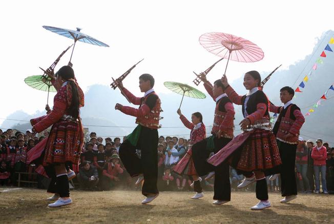 Hình ảnh: Điệu mùa Xòa Thái đậm đặc sắc truyền thống Sapa