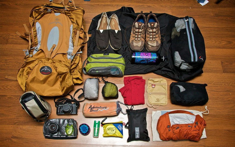 Hinh ảnh: Chuẩn bị hành lý cho hành trình phượt